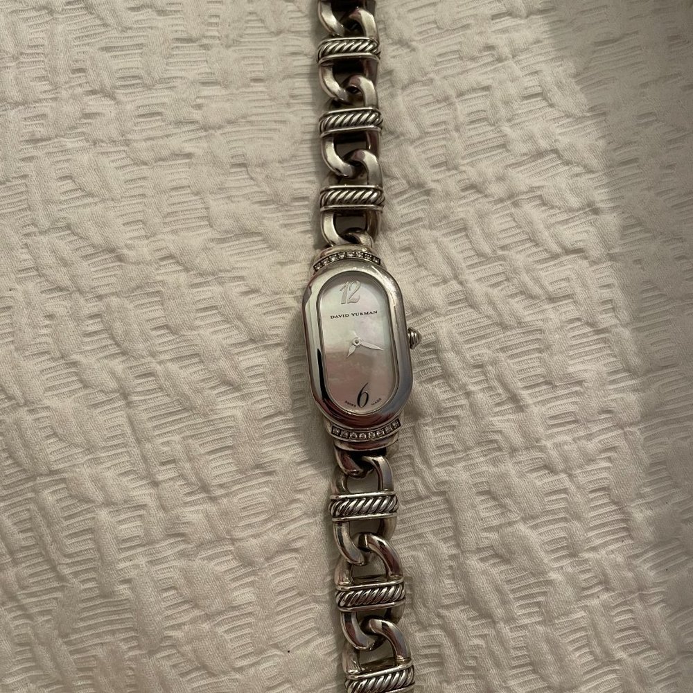David Yurman Sterling Silver Madison Watch